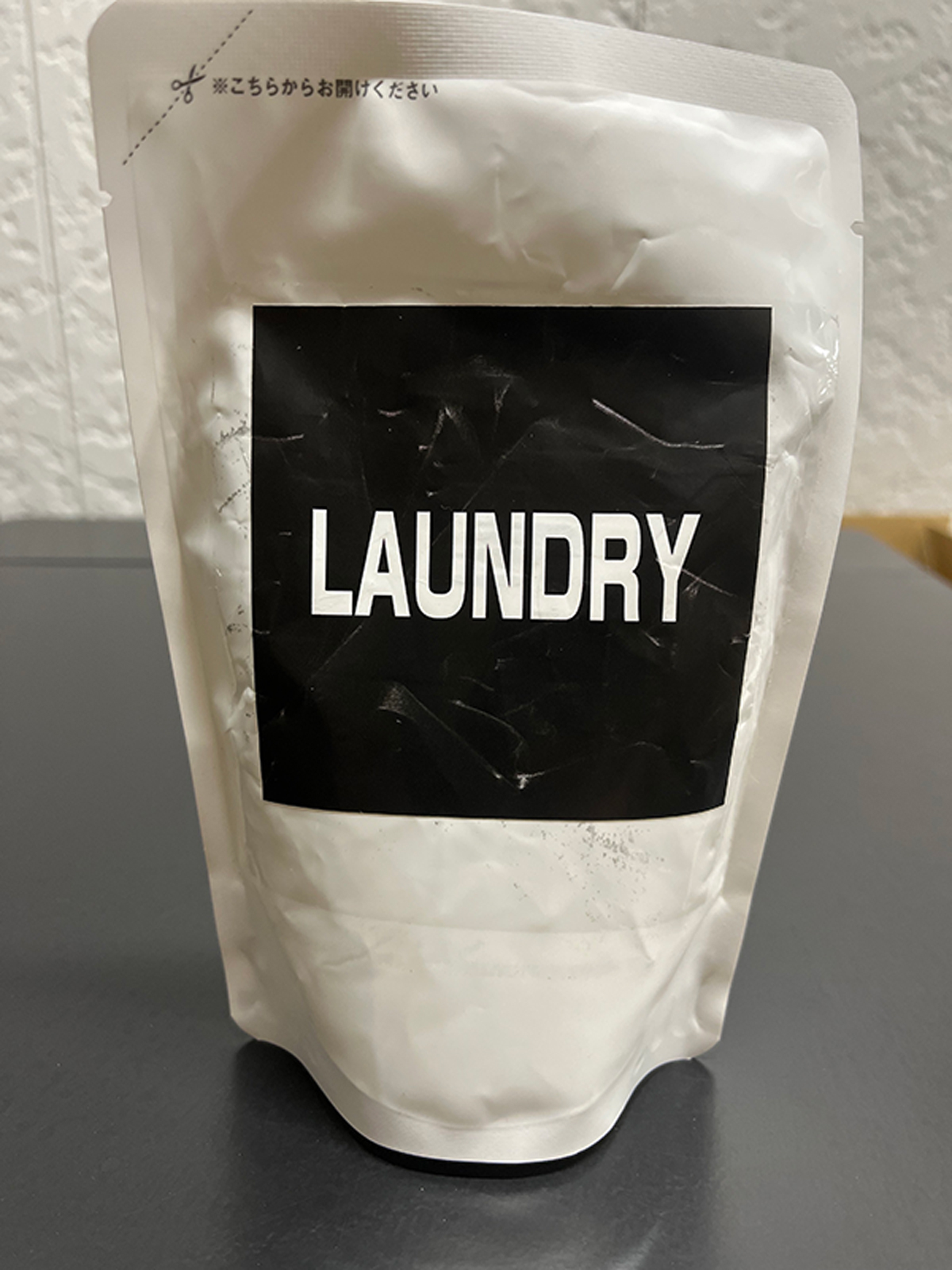 PP加工をしなかった場合のトナー剥がれの例